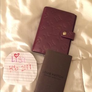 Authentic Louis Vuitton planner